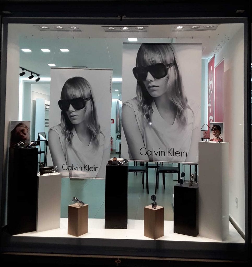 Vitrine de ótica
